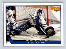 1993-94 Upper Deck - Felix Potvin #159 Toronto Maple Leafs Hockey Card