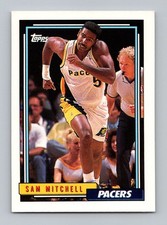 1992-93 Topps #249 Sam Mitchell Near Mint or Better
