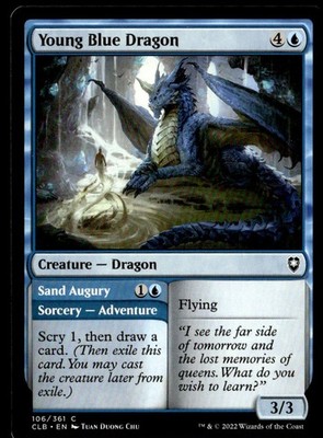 2022 Commander Legends: Battle for Baldur's Gate Young Blue Dragon // Sand