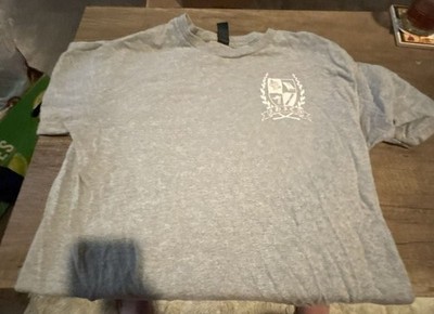 Gildan J.H.I.C.A. Graphic T-Shirt Gray Size XL