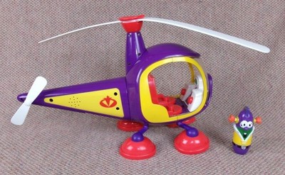 Veggie Tales Helicopter 2014 Big Idea Larrycopter Super Larry Toy Tested Works