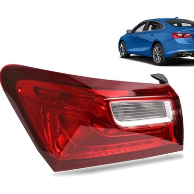 Halogen Tail Lights Compatible with 2016-2018 Chevy Malibu Rear Light Taillig...