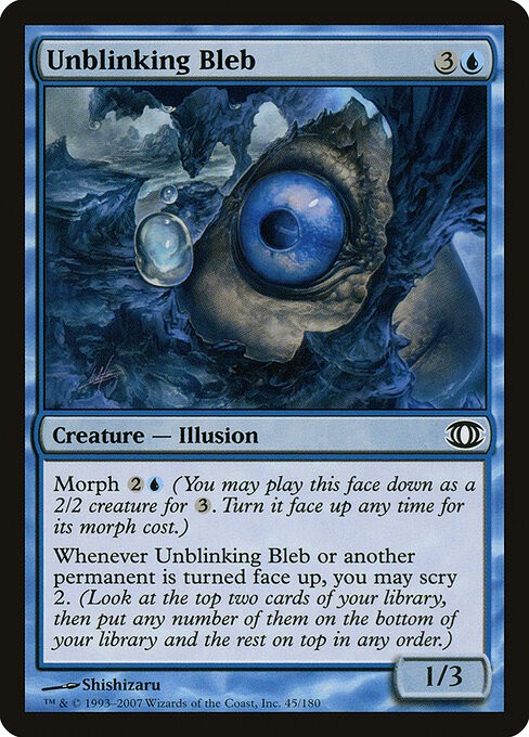 Unblinking Bleb NonFoil Future Sight 45 NM MTG