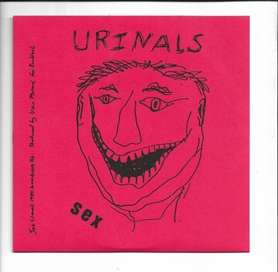 Urinals - Sex/Go Away Girl 7'' P/S (2013 US Reissue on Red Vinyl/KBD)!