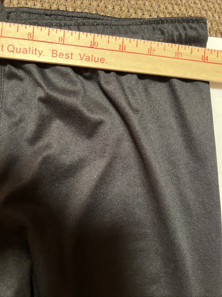 Pantalones Base Térmica DUOFOLD Mujer’s Grandes Negros Cintura Elástica Cordón De Colección Foto 3 de 4