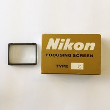 Focusing Screen Grid Matte Type E For Nikon F F2 SLR Cameras from Japan