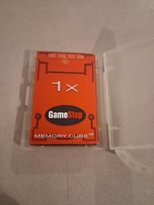 Red Nintendo Gamecube Gamestop Memory Cube 1x 2004 By Mad Catz