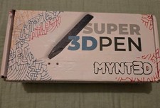 MYNT3D MP030-BK 1.75mm Super 3D Printing Pen
