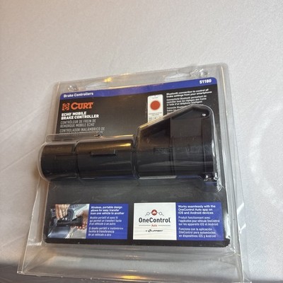 New - Curt 51180 Echo Mobile Electric Trailer Brake Controller Bluetooth-Enabled