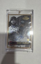 2020 Topps Gold Label - Gold Label Framed Autographs Bobby Bradley #GLA-BBR...