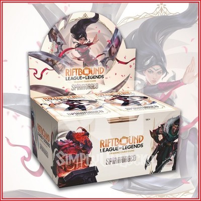 RIFTBOUND TCG SPIRITFORGED BOOSTER BOX English League of Legends | eBay RIFTBOUND TCG SPIRITFORGED BOOSTER BOX English League of Legends | eBay