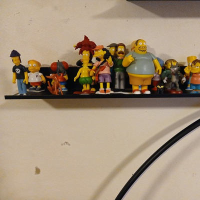 #ad Huge Simpsons Playmates World of Springfield Toys Lot of 36 $199.99