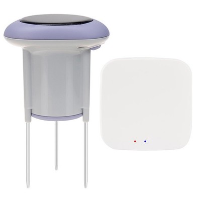 Wireless Solar Soil Sensor for Accurate Temperature and Humidity Monitoring
