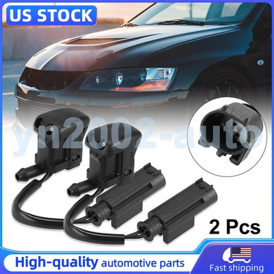 #ad 2X Heated Windshield Washer Nozzles Spray Jet For BMW E39 525i 540i 61668361039 $26.39