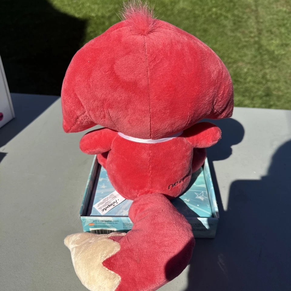 Neopets Red Kacheek 11" Plush 2008 W/ Tag & Box Plush NIB Walmart Exclusive - Image 4 of 4