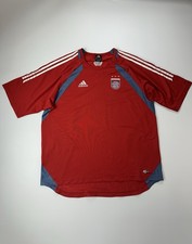 Bayern Munich 2004/2005 Adidas Jersey Vintage Red Men's XL Size