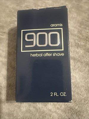 ARAMIS 900 Herbal after shave 2oz For Men SPLASH RARE DISCONTINUED
