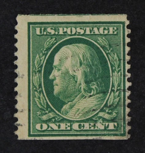 CKStamps: US Stamps Collection Scott#387 1c Franklin Used