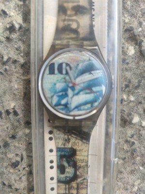 SWATCH GENT MARK - NEUWARE - 10 ZEHN-DM-SCHEIN-SWATCH - EXTREM SELTEN