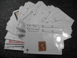 US 1850s 1930s Excellent assortment of Stamps in 125 stock cards