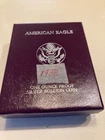 1988-S American Silver Eagle PROOF 1 Oz Silver - Coin & Box & COA