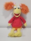 Muñeca de peluche Manhattan Toy Red Fraggle Rock 15" 2009 lazos amarillos rellenos