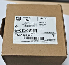 Allen-Bradley 104-C16EJ22 Reversing Contactor Starter – 24VDC Coil – BRAND NEW