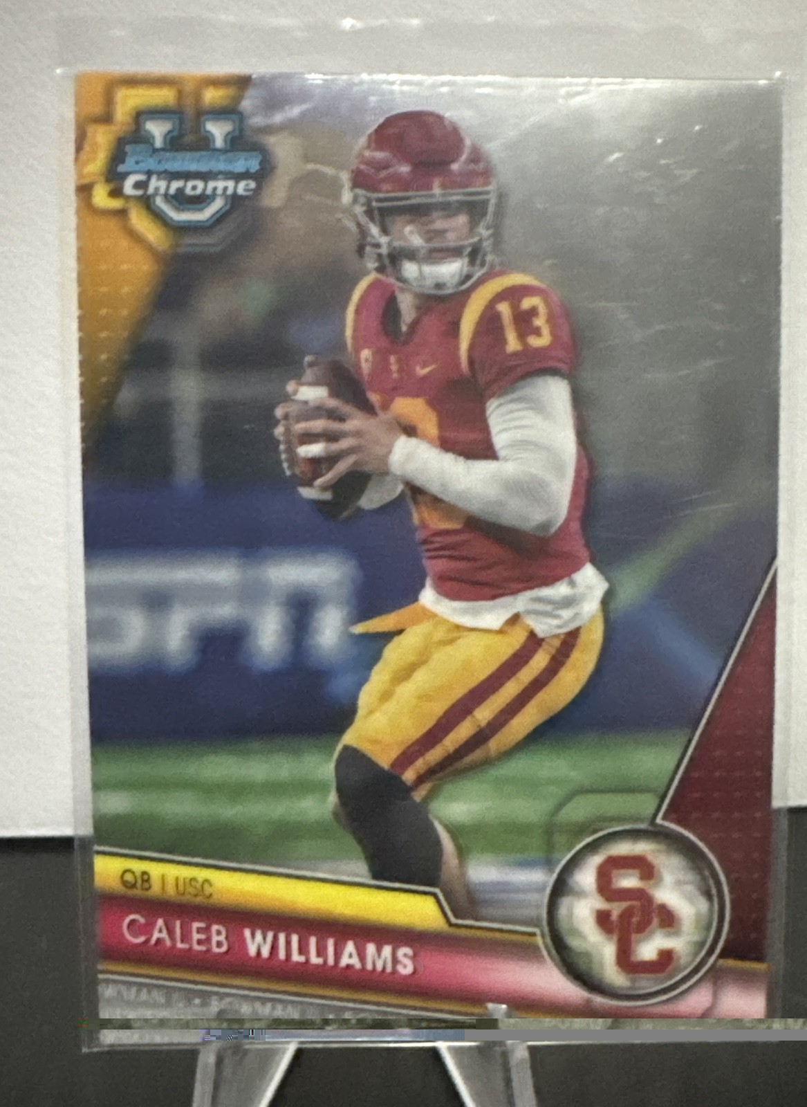 2023 Bowman University Chrome - Caleb Williams #1 (RC)