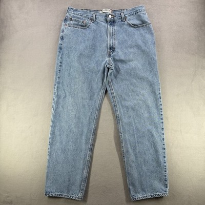 Levis 550 Jeans Mens 38x32 Blue Relaxed Tapered Baggy Workwear Y2K Medium Denim