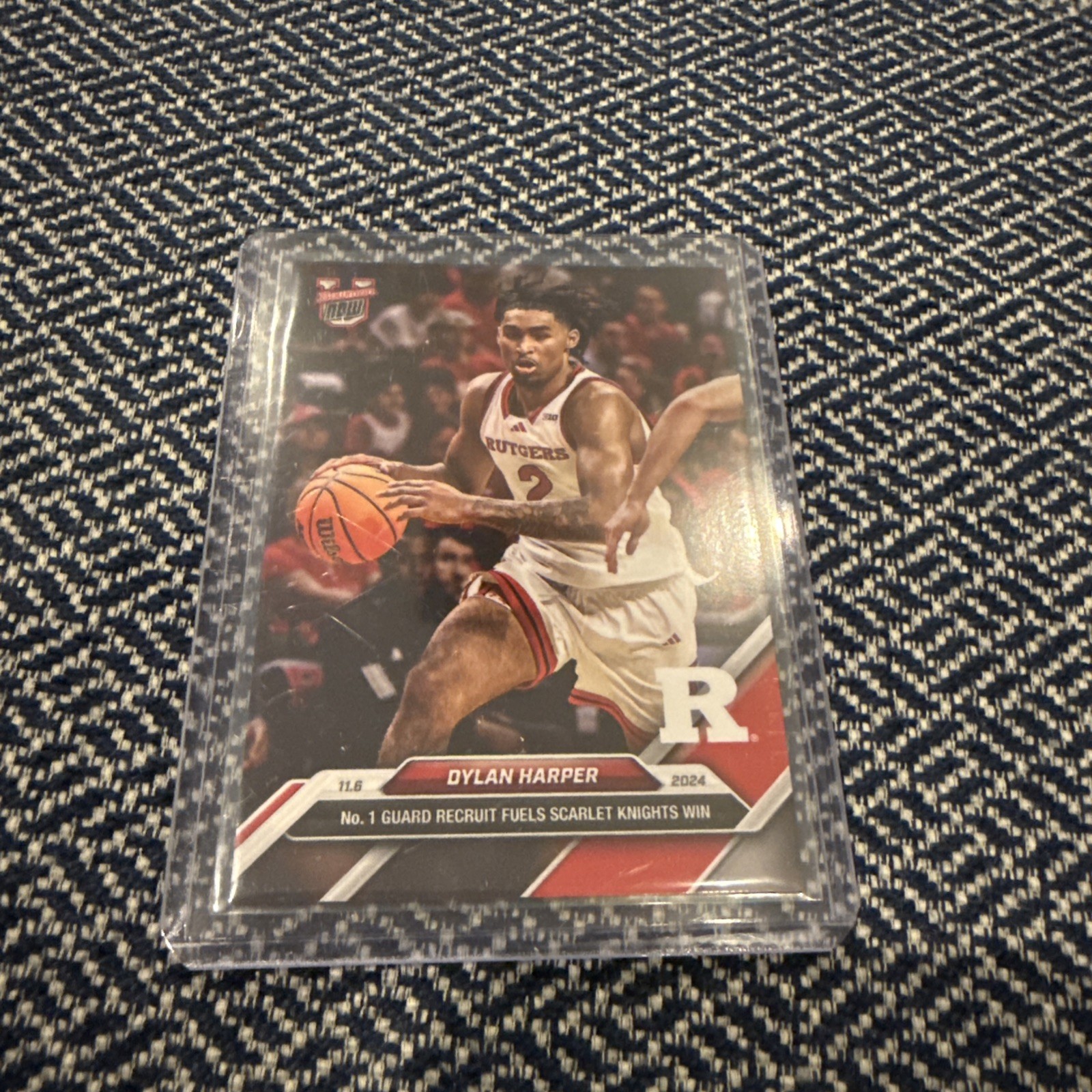 2024-25 Bowman U NOW Basketball #5 DYLAN HARPER Rutgers Debut RC - QTY