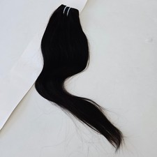  US STOCK 26" 100 Virgin Human Hair Weft Straight Black Natural Hair Extension