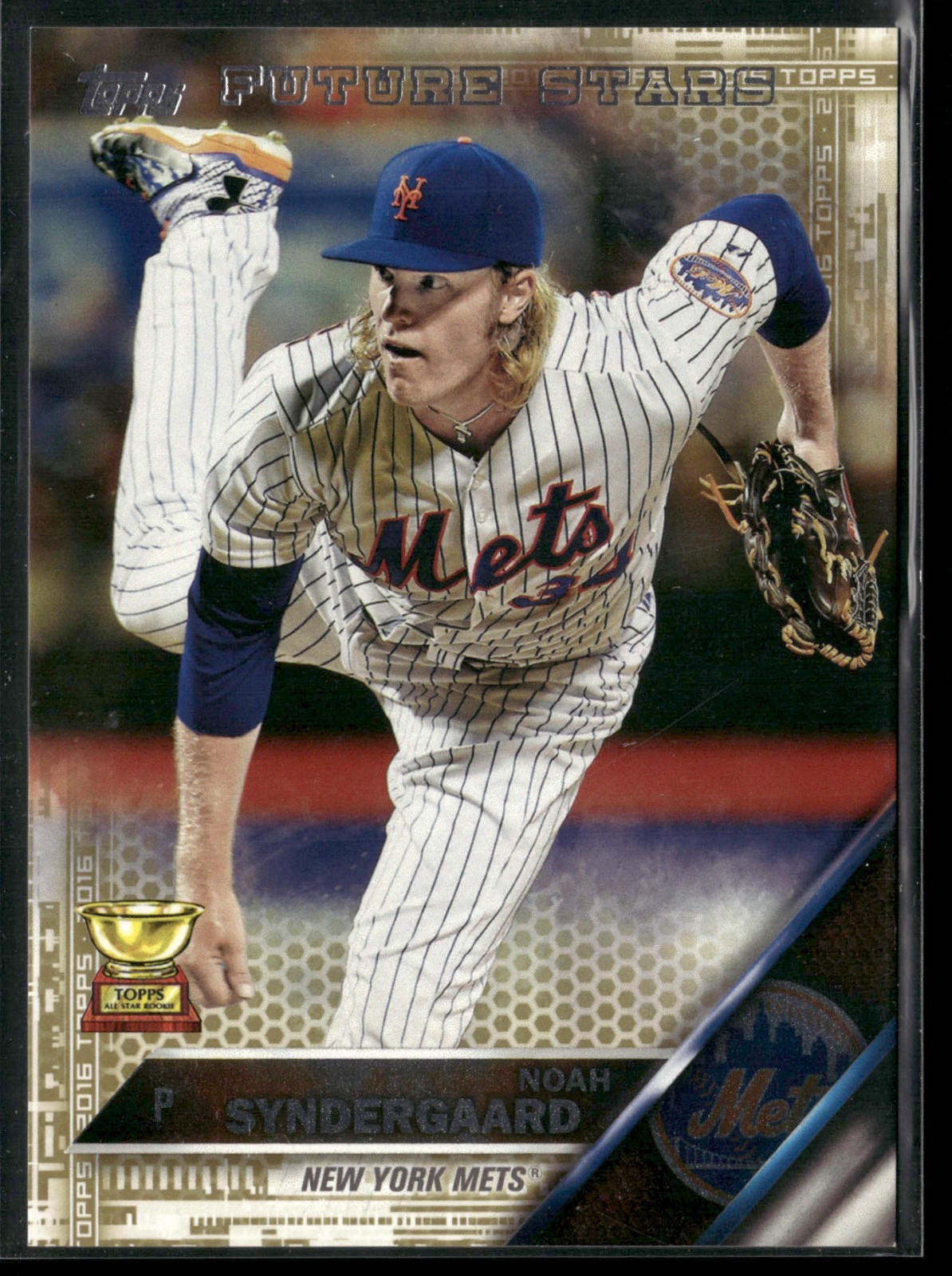 2016 Topps Future Stars Noah Syndergaard #43 Gold /2016 Mets