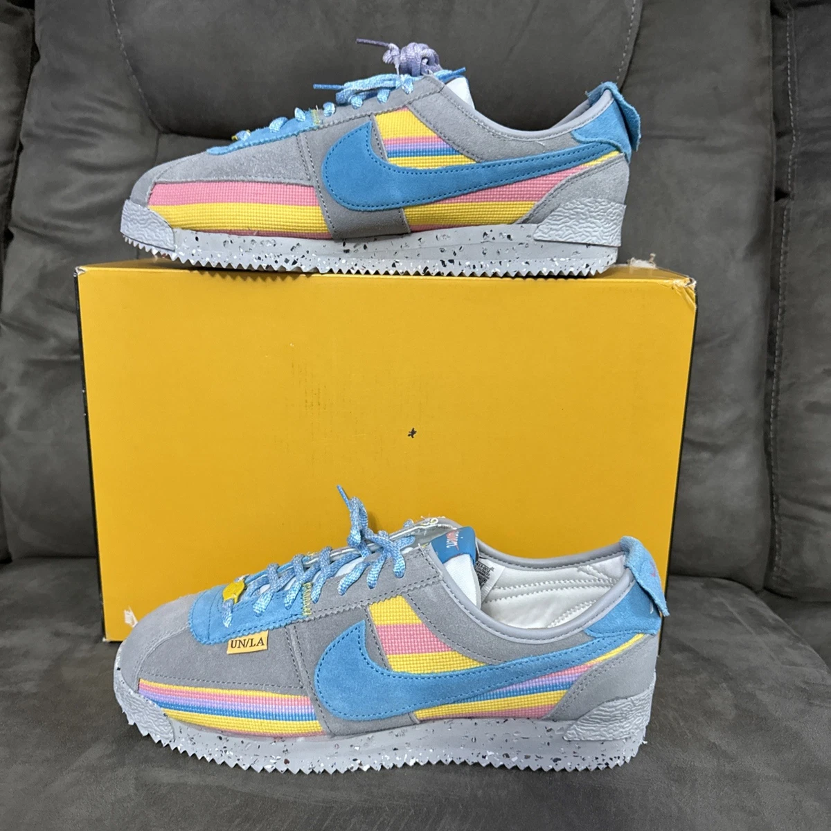 Nike Cortex Union LA Smoke Grey Sneakers Mens Size 9.5 GOT EM EARLY ! Early LOOK Of the Upcoming Union x Nike  main image 3