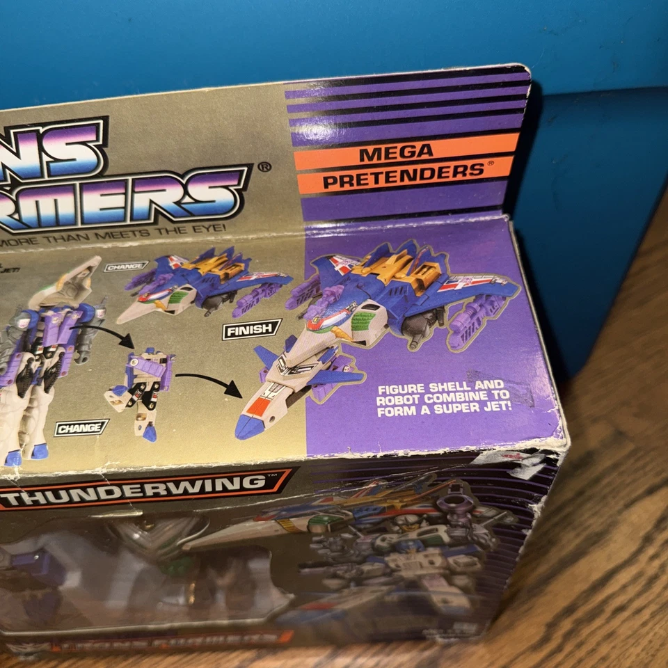Transformers Original G1 1988 Mega Pretenders Thunderwing  Foto 3 de 4