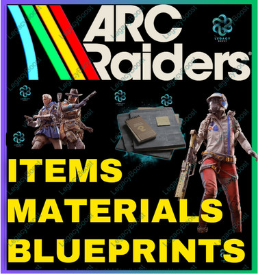 ARC Raiders Blueprints Coins Workbench Materials Items