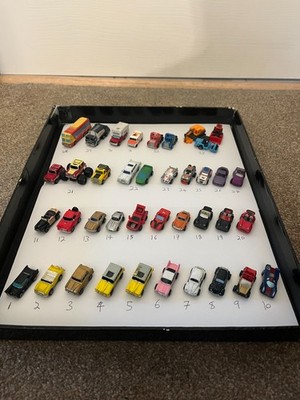 Micro Machines vintage cars, vans, buses, trucks - please choose from list