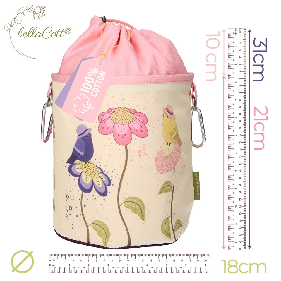 96 Wäscheklammern Softgrip Blau Grün Weiß Lila Anthrazit 1 bellaCott Klammersack - Bild 4 von 4