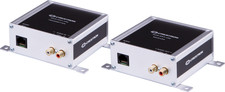 Crestron AUD-EXT-100 Audio over CAT-5 Extender for One Stereo Signal Trans/Recv