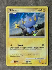 Shinx HOLO BLEED SWIRLS- DP15 - DP Black Star Promos - Pokemon Card TCG on eBay