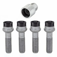 McGard Wheel Lock Bolt Set For Mercedes-Benz ML63 AMG 2009-2015 | 4 Pack | Black
