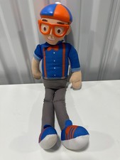 My Buddy Blippi 18  Talking Plush Doll Toy Interactive Stuffed - Tested  Works 