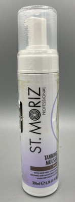 St Moriz Professional Dark Self Tanner Mousse - Sunless Instant Self Tanning
