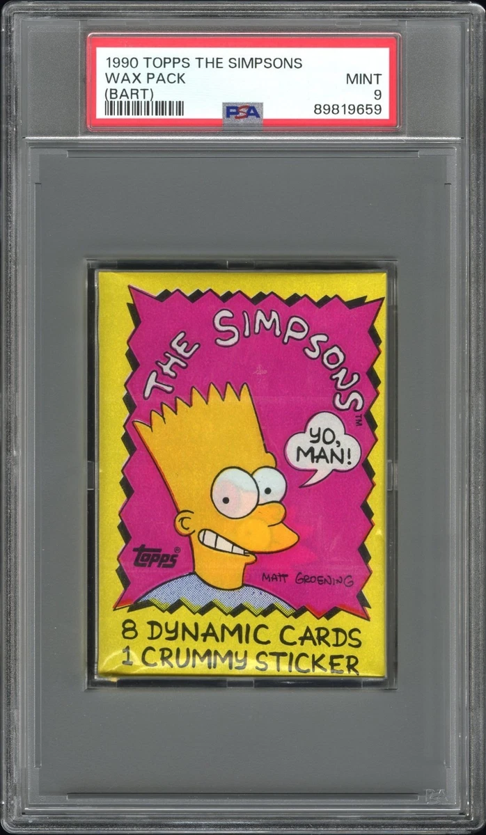 Preços baixos em Figurinhas e cartas colecionáveis The Simpsons
