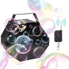 Bubble Machine, Professional Metal Bubble Machine with Wireless Remote Contro...