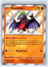 Hawlucha 175/091 Shiny Rare Paldean Fates Pokemon Lightly Played on eBay