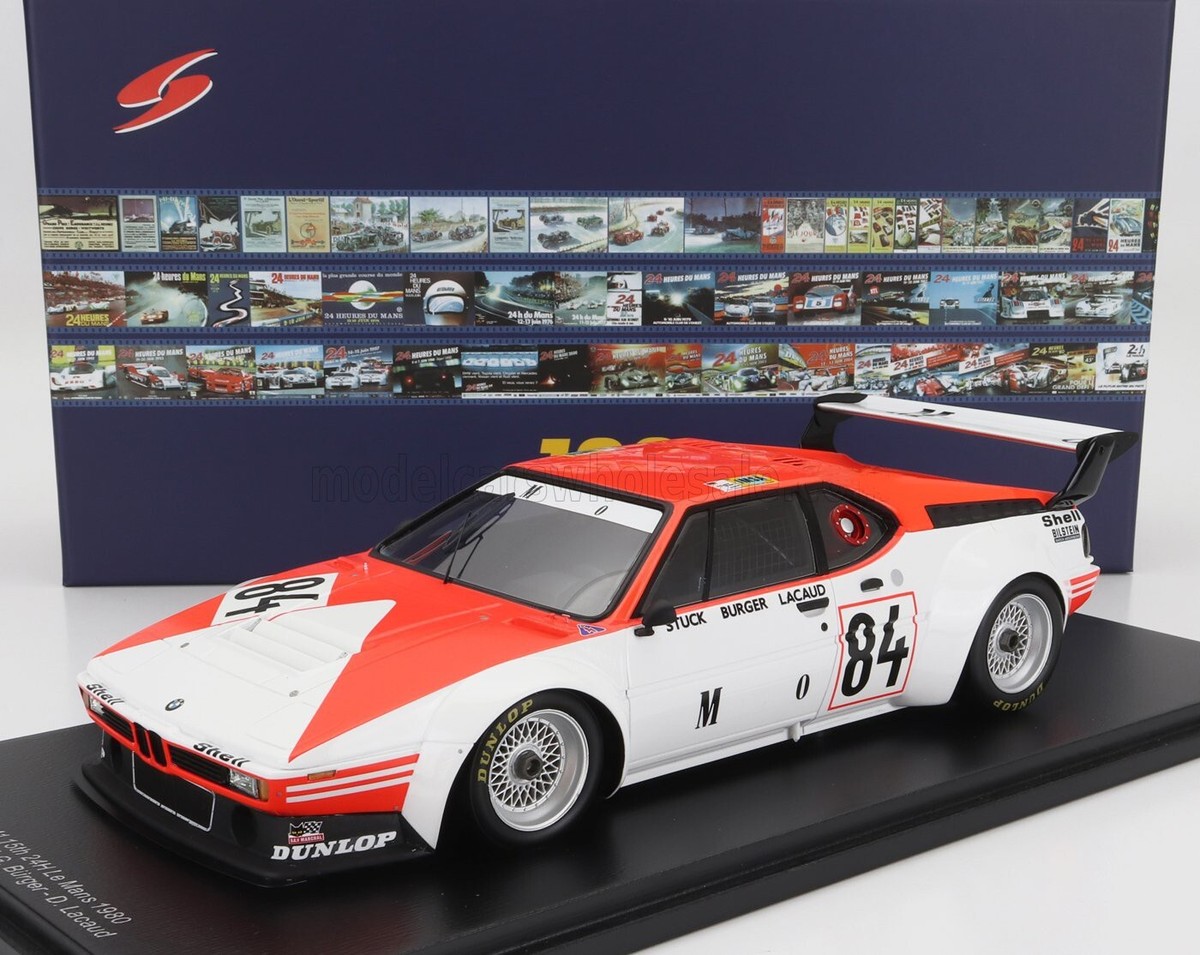 Spark BMW M1 M88 3.5L 24h LE MANS 1980 STUCK/LACAUD/BURGER