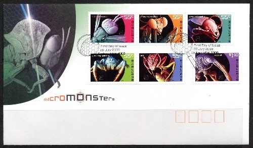 2009 Australia - Micro Monsters FDI FDC