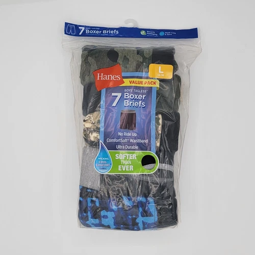 Hanes Boy's Boxers Briefs 