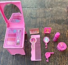 1988 Vintage Barbie Mattel SECRET VANITY 2761 ACCESSORIES 8pcs