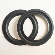 2 High Quality 6.5 inch 156mm Speaker Replacement Surround Repair Rubber Edge